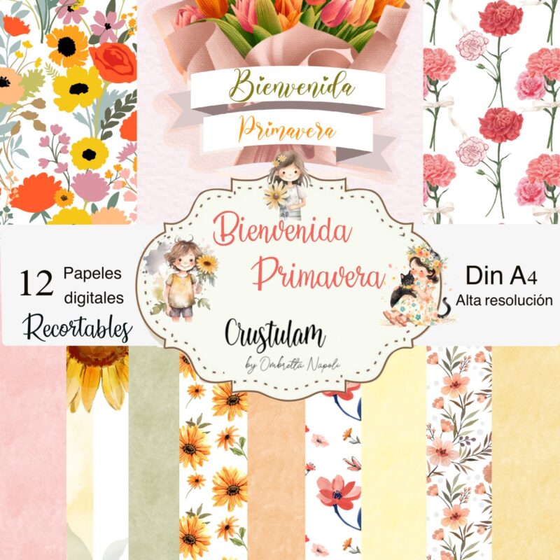 Colección Crustulam Bienvenida Primaveras