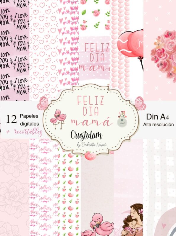 Colección Crustulam Feliz dia Mamá